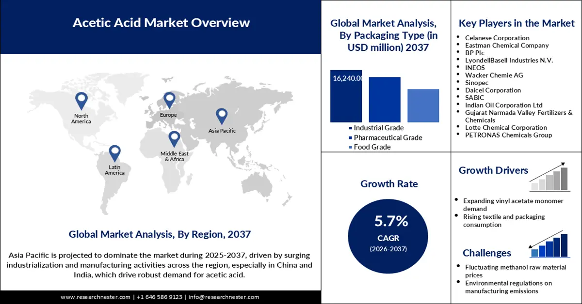 Acetic Acid Market Size