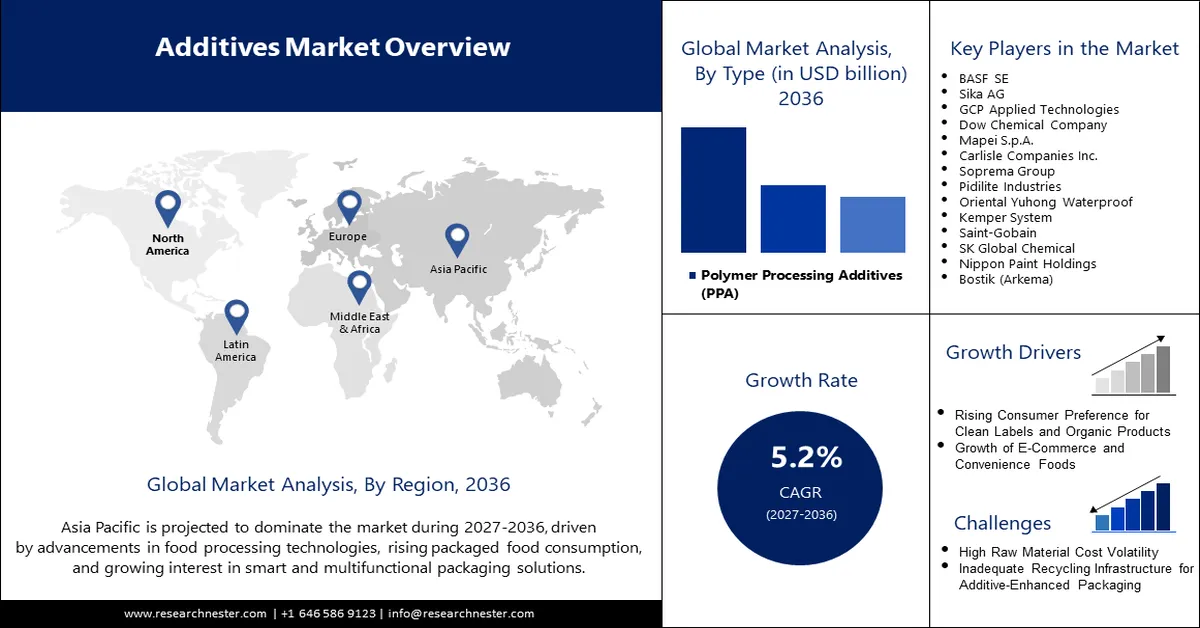Additives Market size