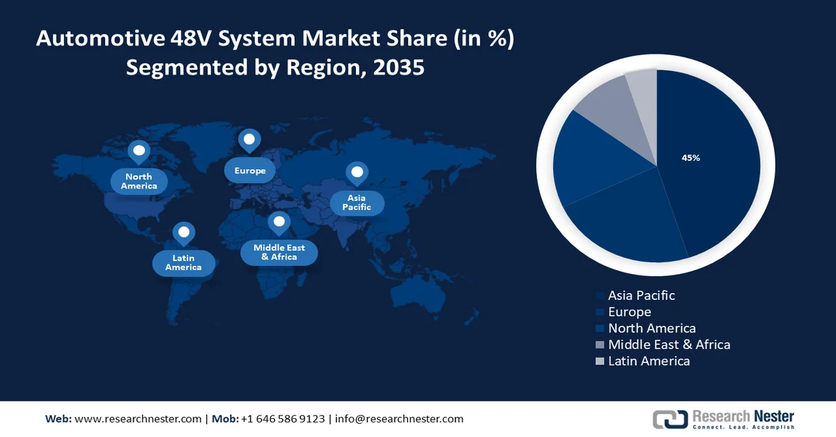 Automotive 48V System Market Share