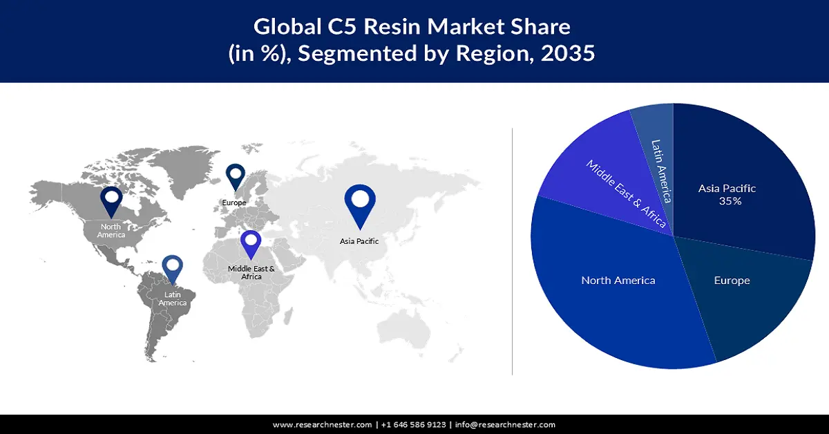 C5 Resin Market Share