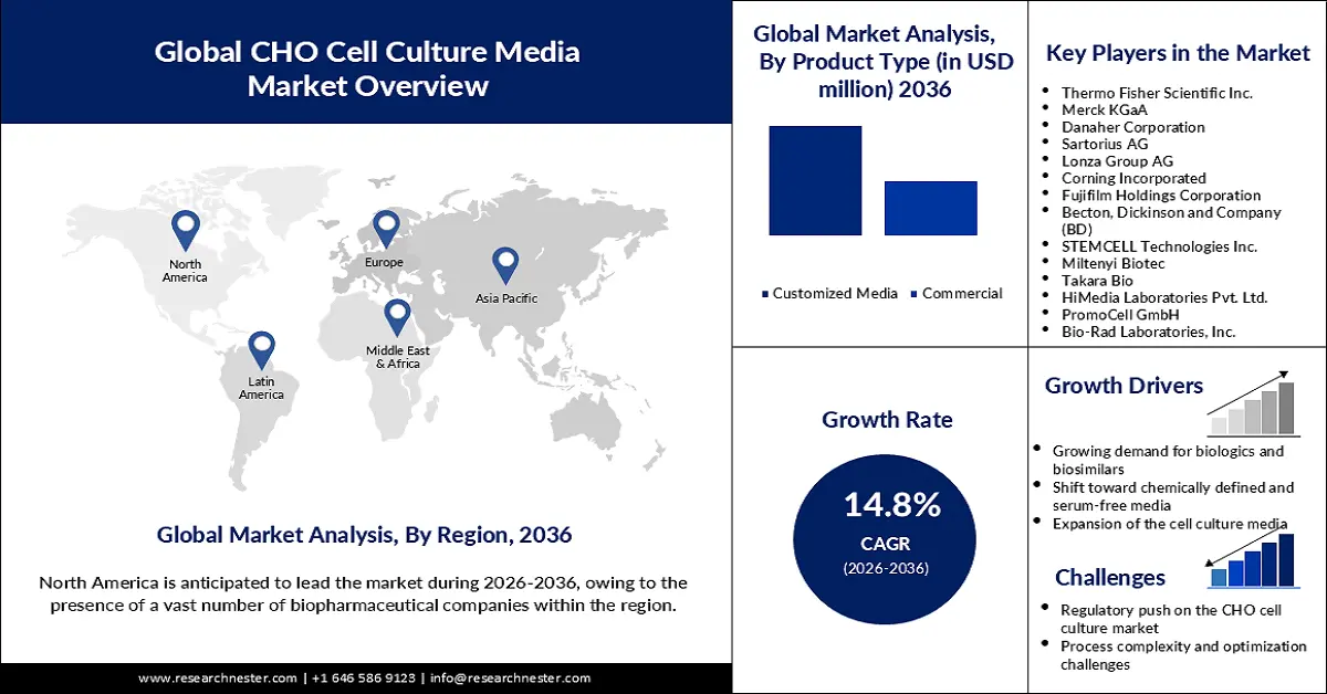 CHO Cell Culture Media Market Size
