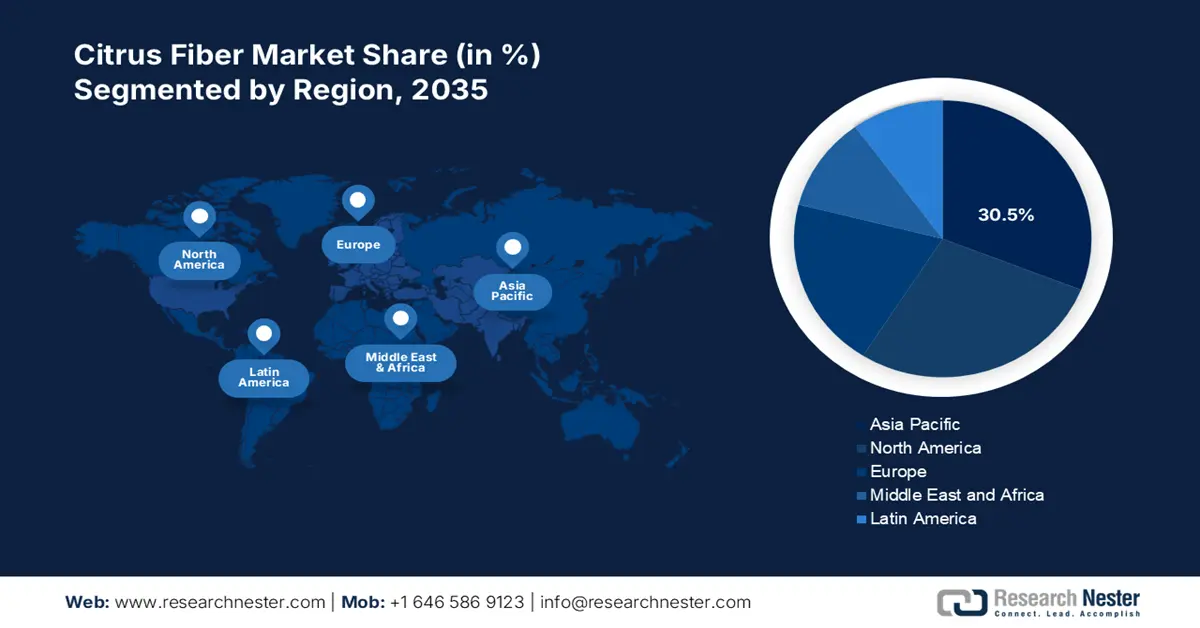 Citrus Fiber Market Share