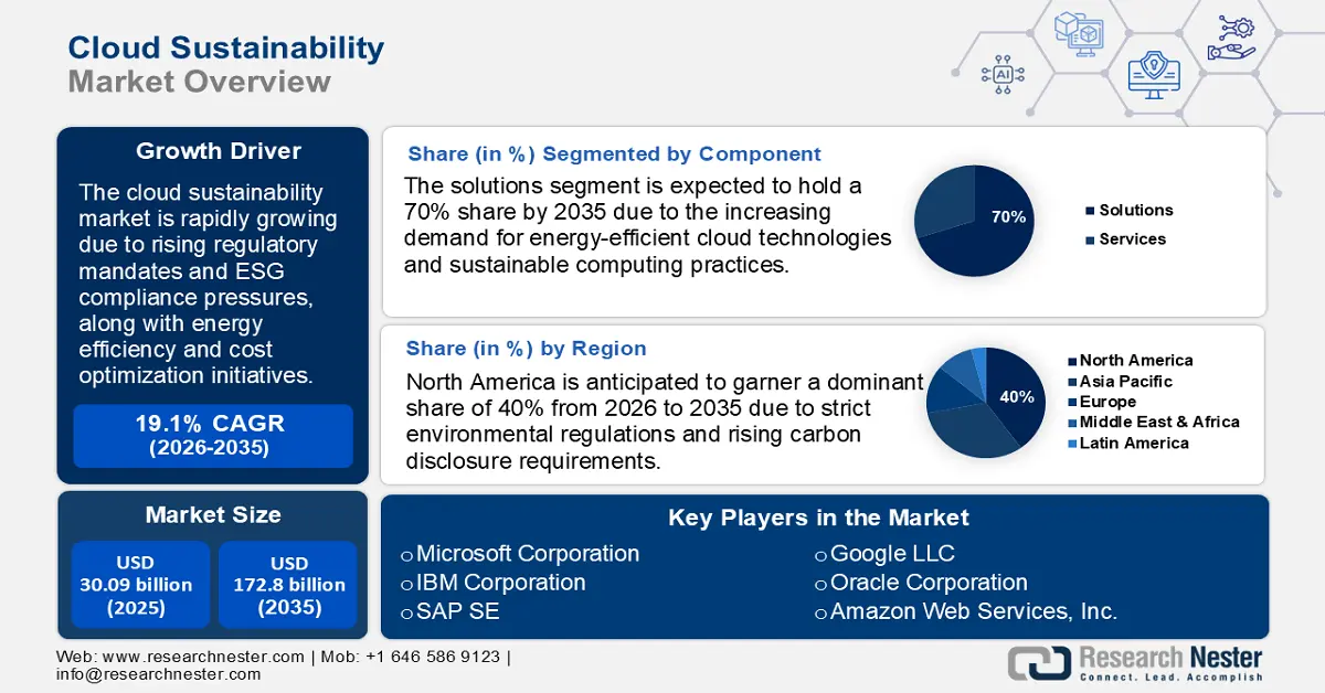 Cloud Sustainability Market Size