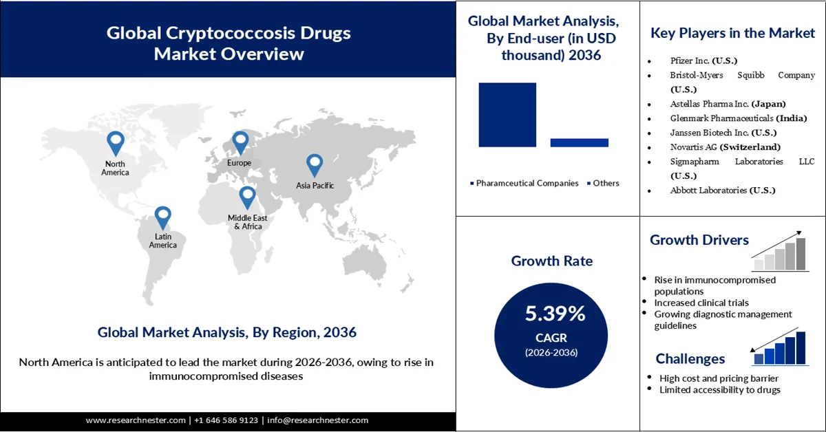 Cryptococcosis Drugs Market size