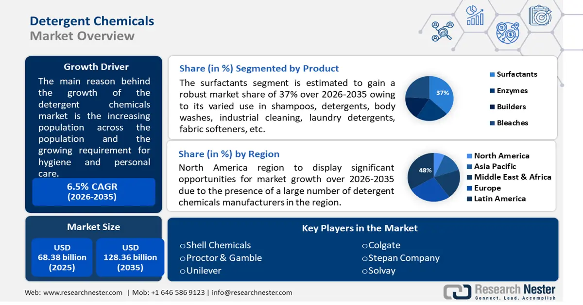 Detergent Chemicals Market Size