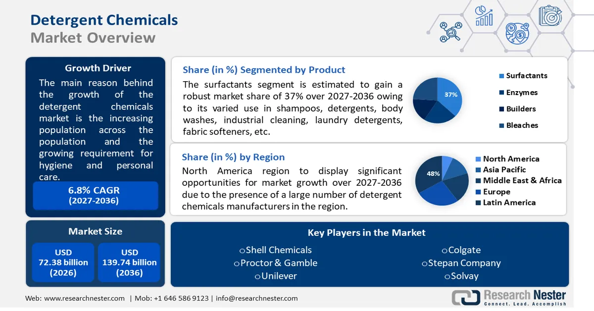 Detergent Chemicals Market Size