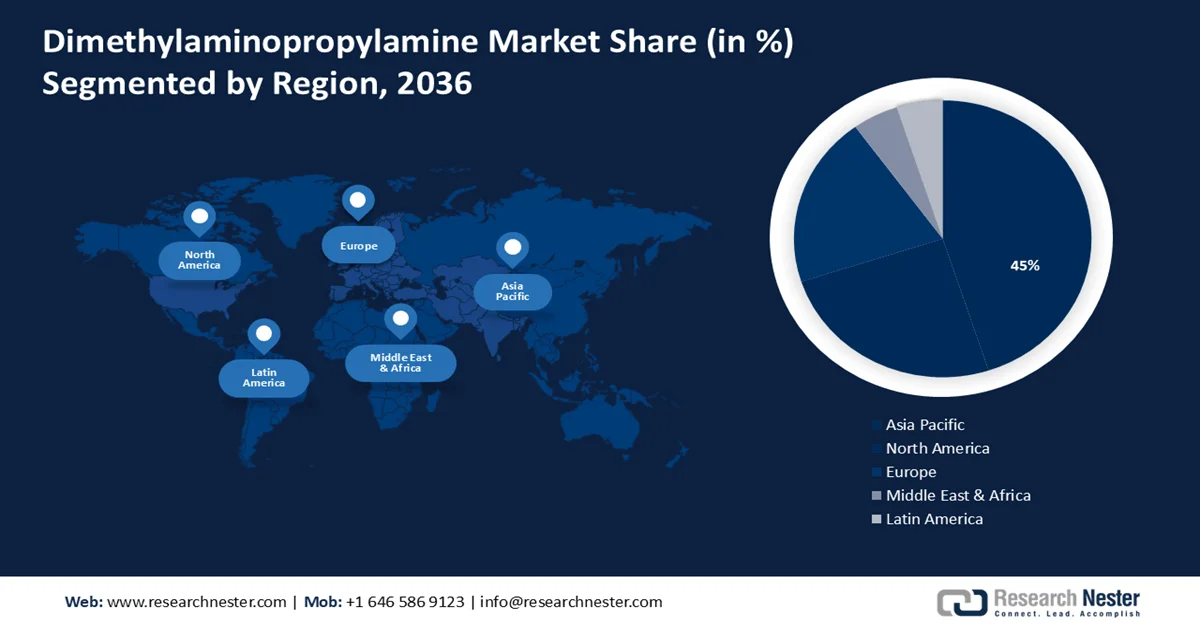 Dimethylaminopropylamine Market Share