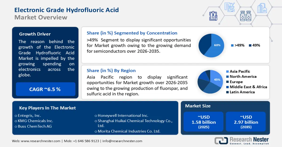 Electronic Grade Hydrofluoric Acid Market Size