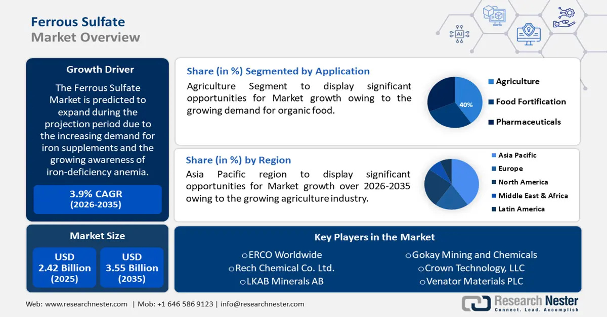 Ferrous Sulfate Market Size