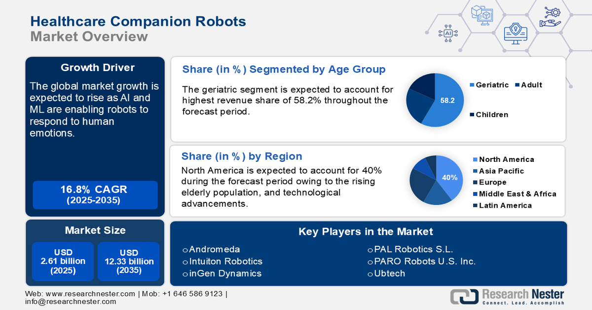 Healthcare companion robots Market Size