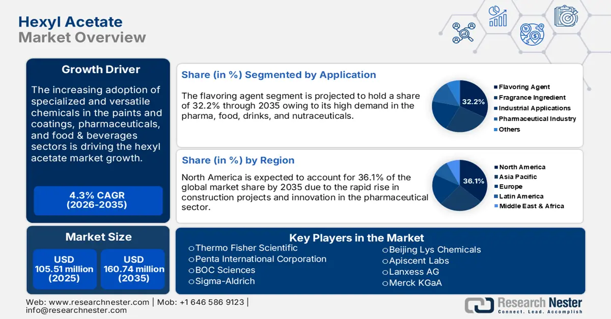 Hexyl Acetate Market Size