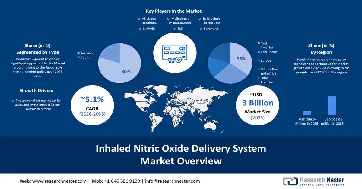 Inhaled Nitric Oxide Delivery Systems Market overview