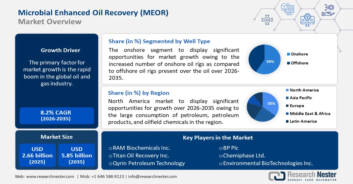 Microbial Enhanced Oil Recovery (MEOR) Market overview