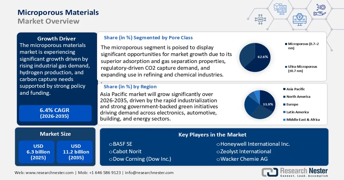 Microporous Materials Market Size