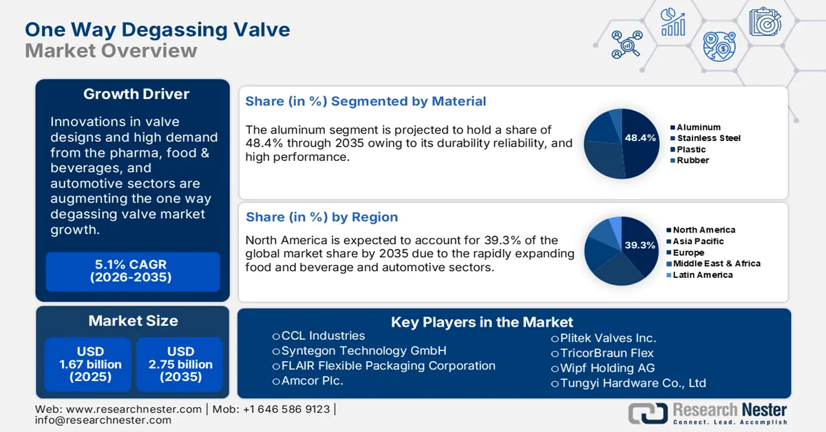One Way Degassing Valve Market Size