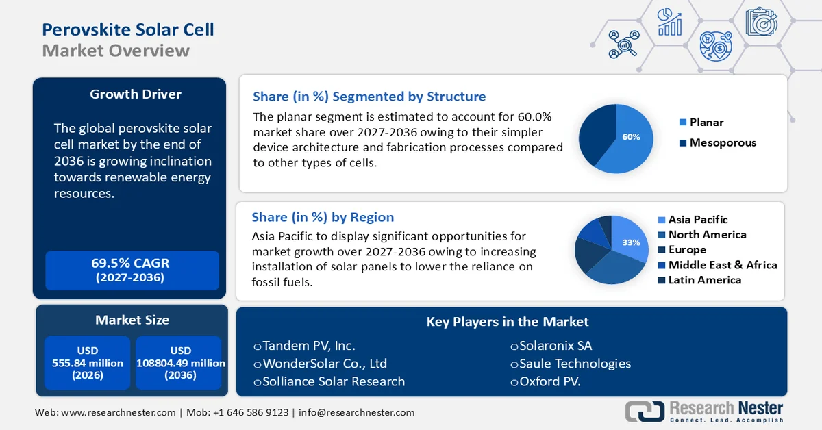 Perovskite Solar Cell Market Size