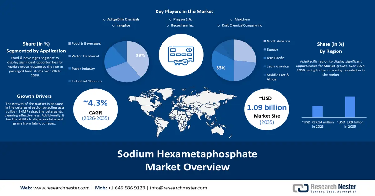 Sodium Hexametaphosphate Market Size