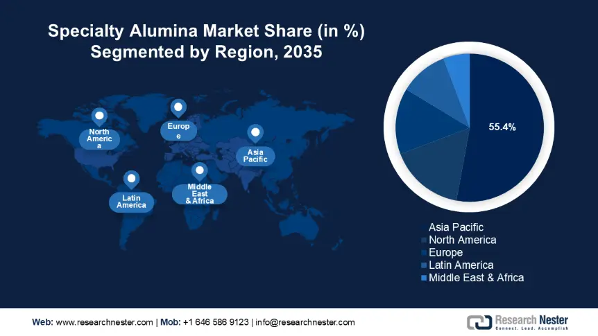 Specialty Alumina Market share