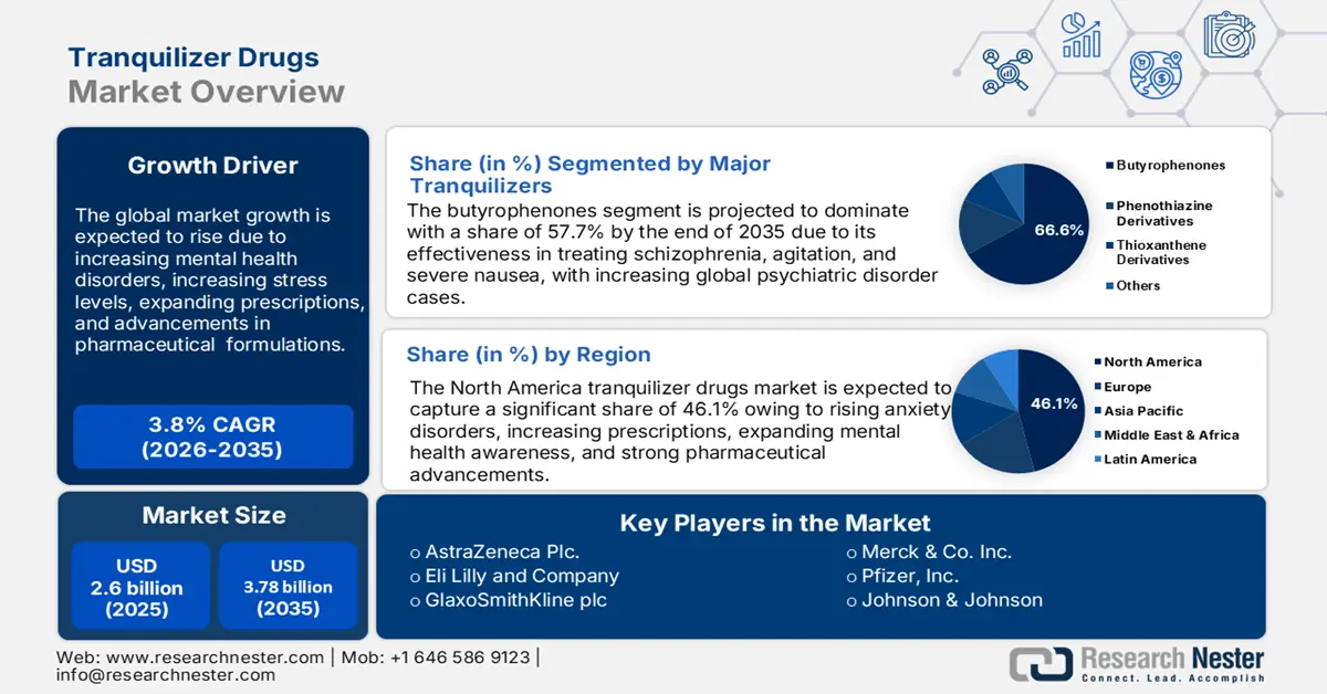 Tranquilizer Drugs Market Size