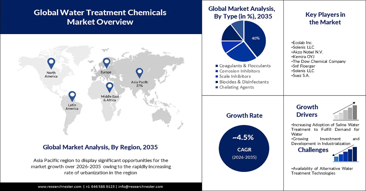 Water Treatment Chemicals Market Size
